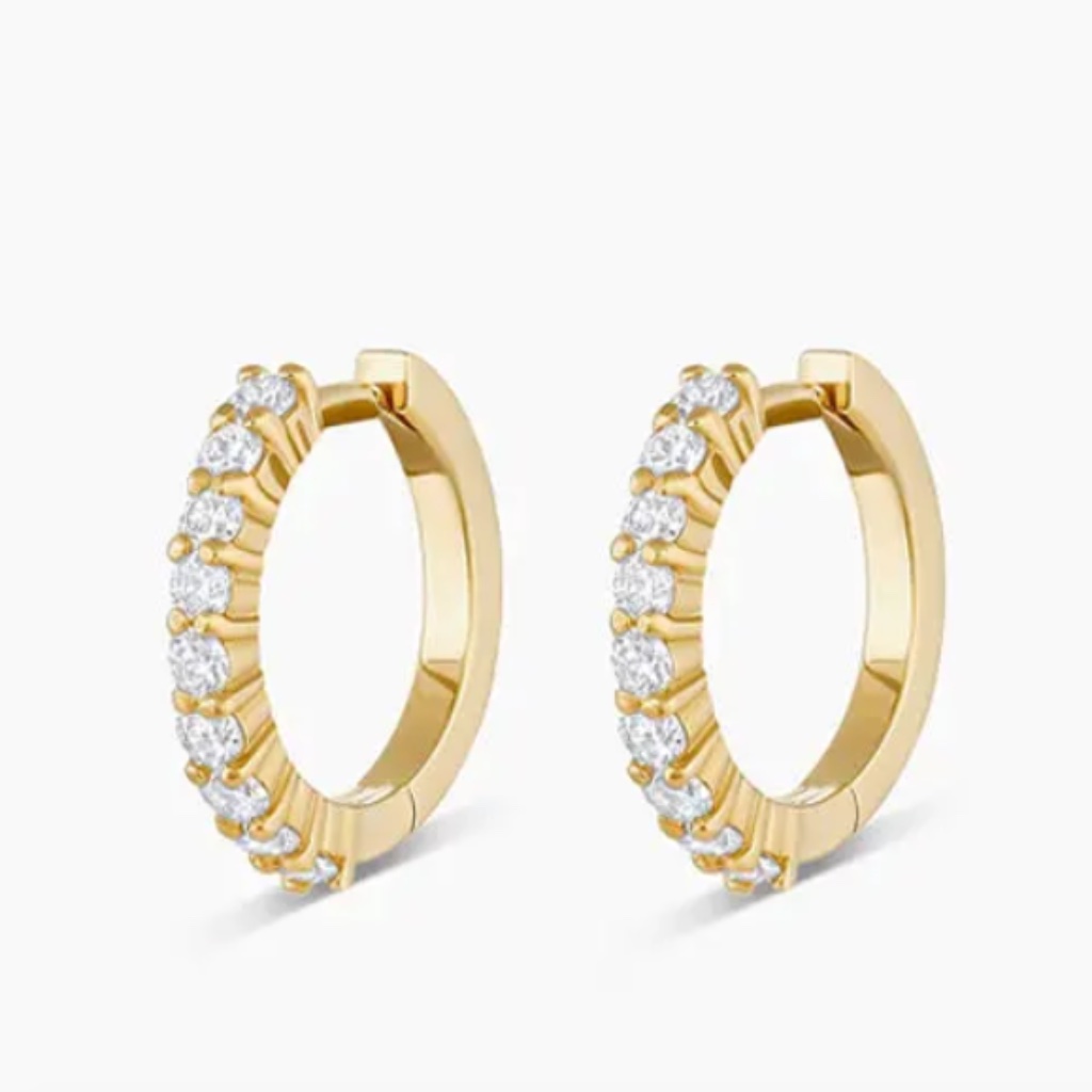 Gorjana Diamond Huggies